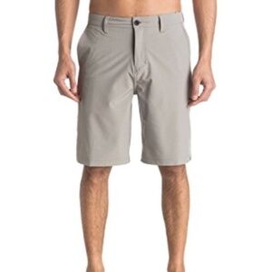 QUIKSILVER amphibians gray shorts men's 28